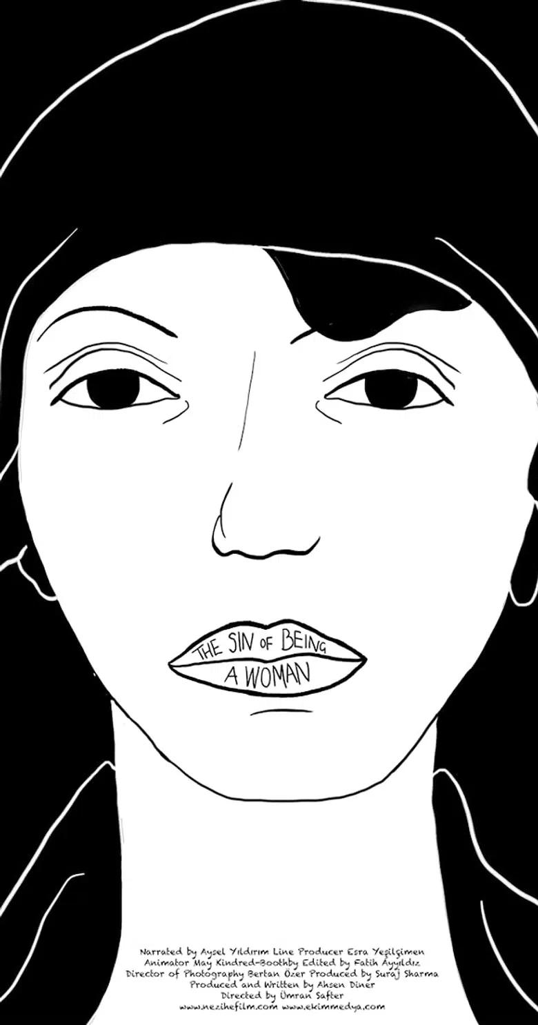 The Sin of Being a Woman poster background