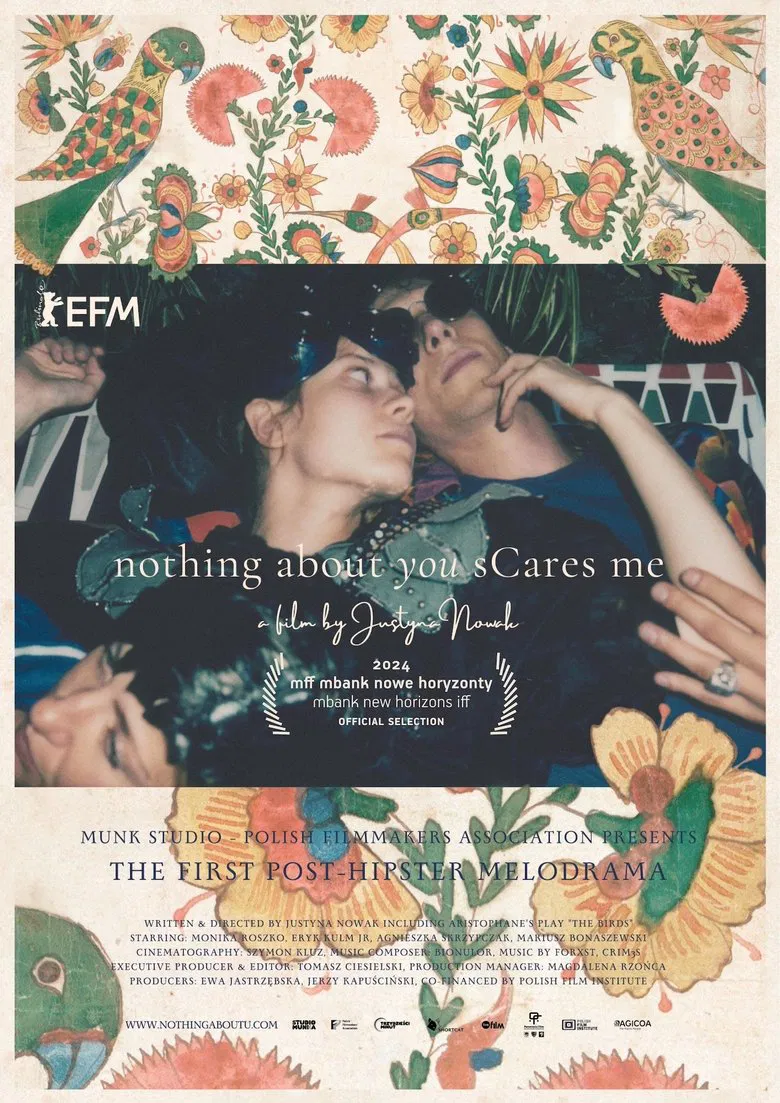 Nothing About You Scares Me poster background