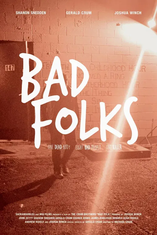 Bad Folks poster background