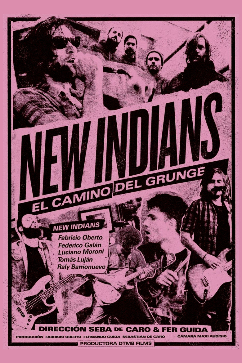 New Indians: el camino del grunge poster background