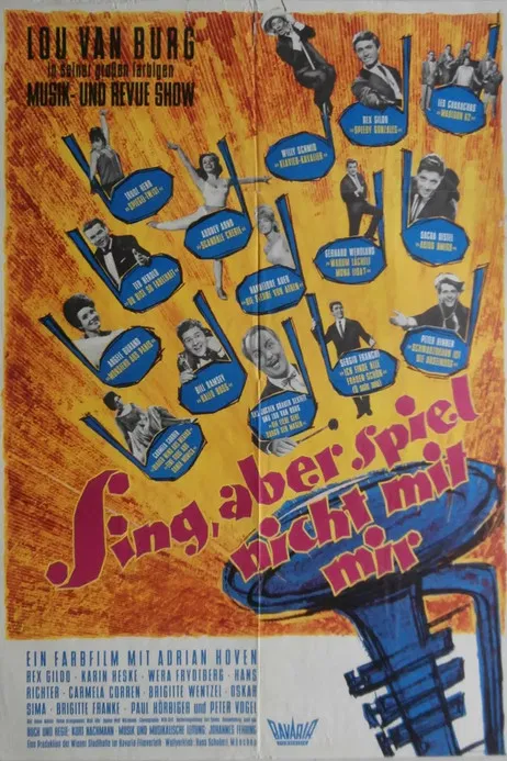 Sing, aber spiel nicht mit mir poster background