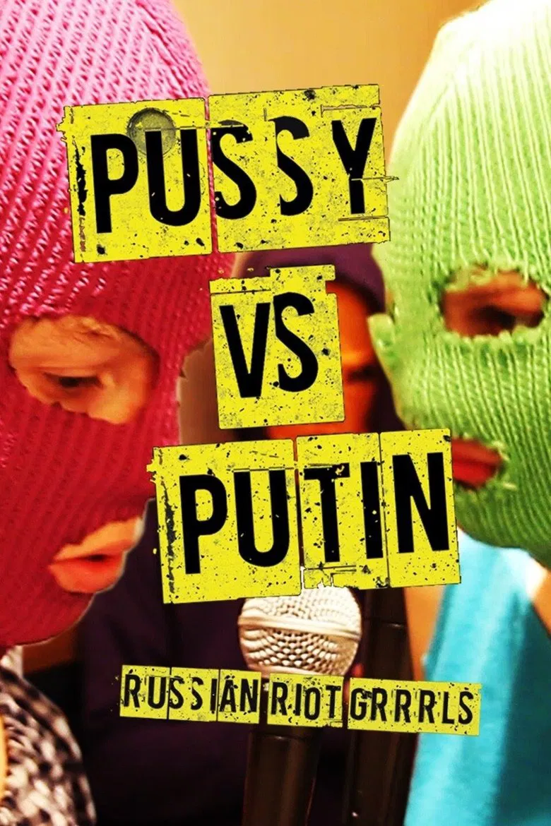 Pussy Versus Putin poster background