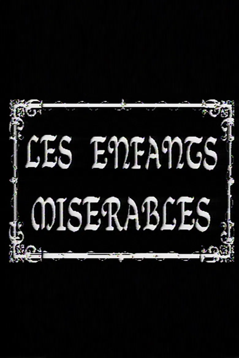 Les Enfants Miserables poster background