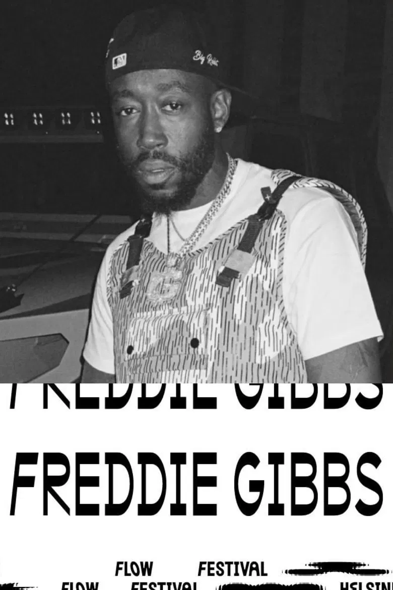 Freddie Gibbs - Live at Flow Festival 2022 poster background