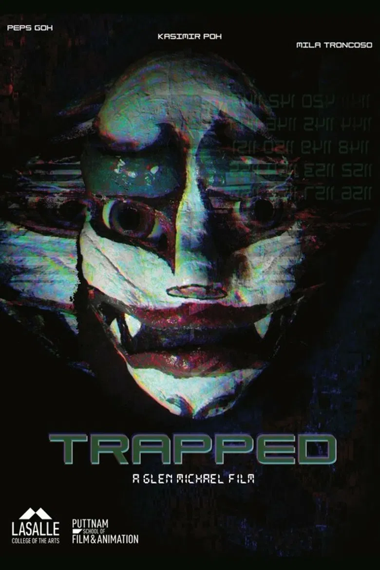 Trapped poster background