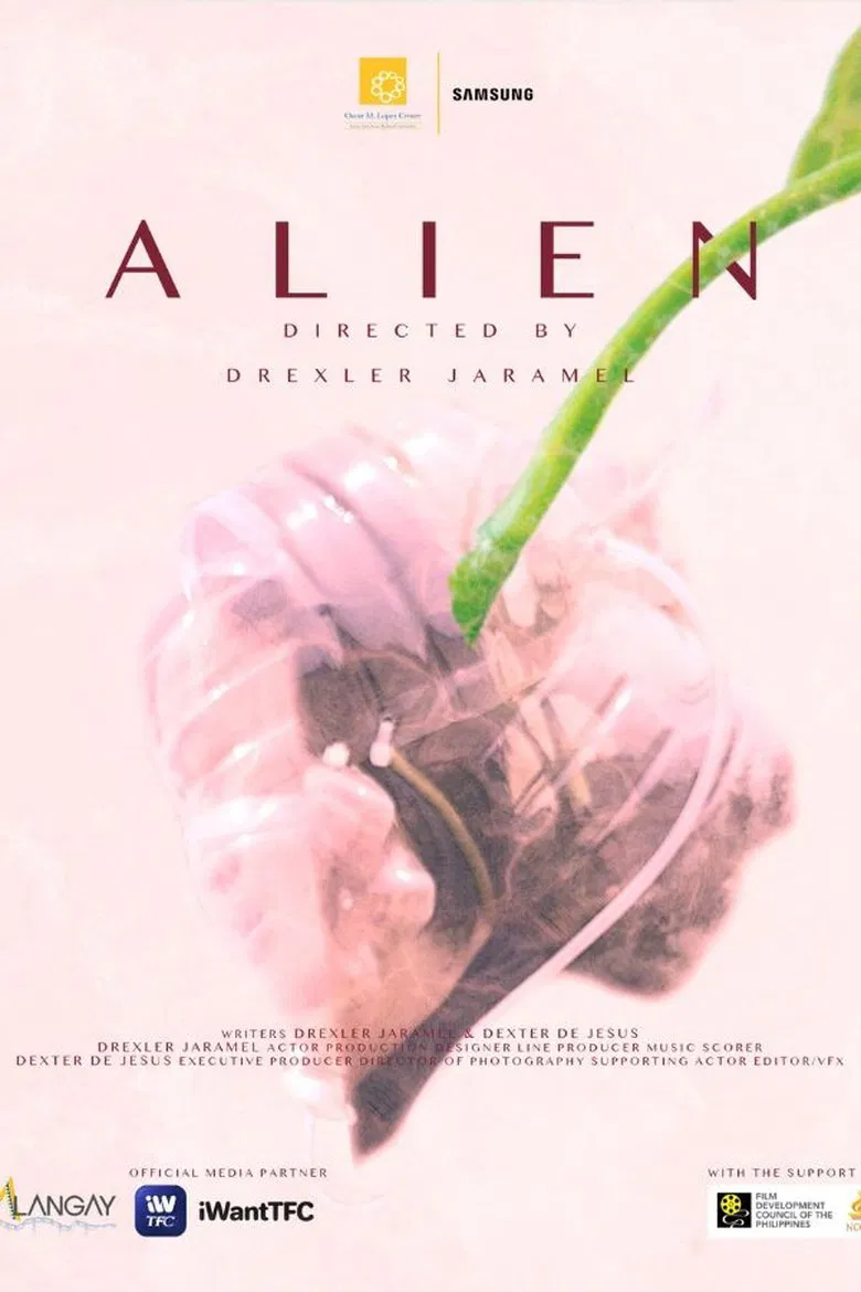 Alien poster background