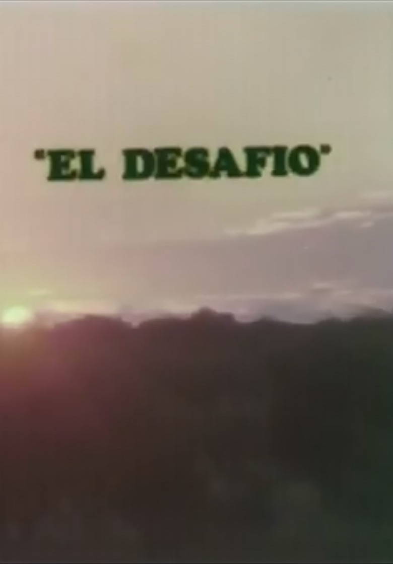 El desafío poster background
