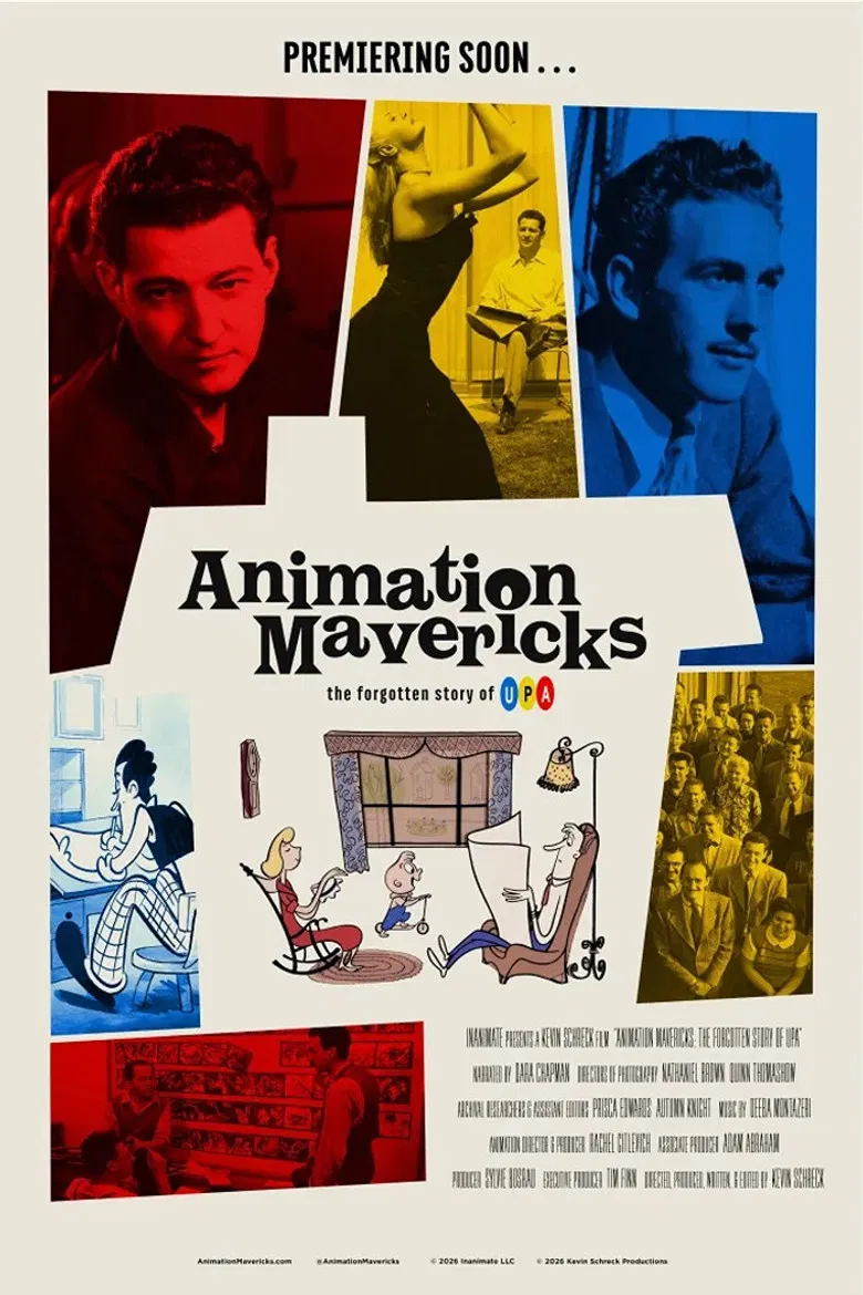 Animation Mavericks: The Forgotten Story of UPA poster background