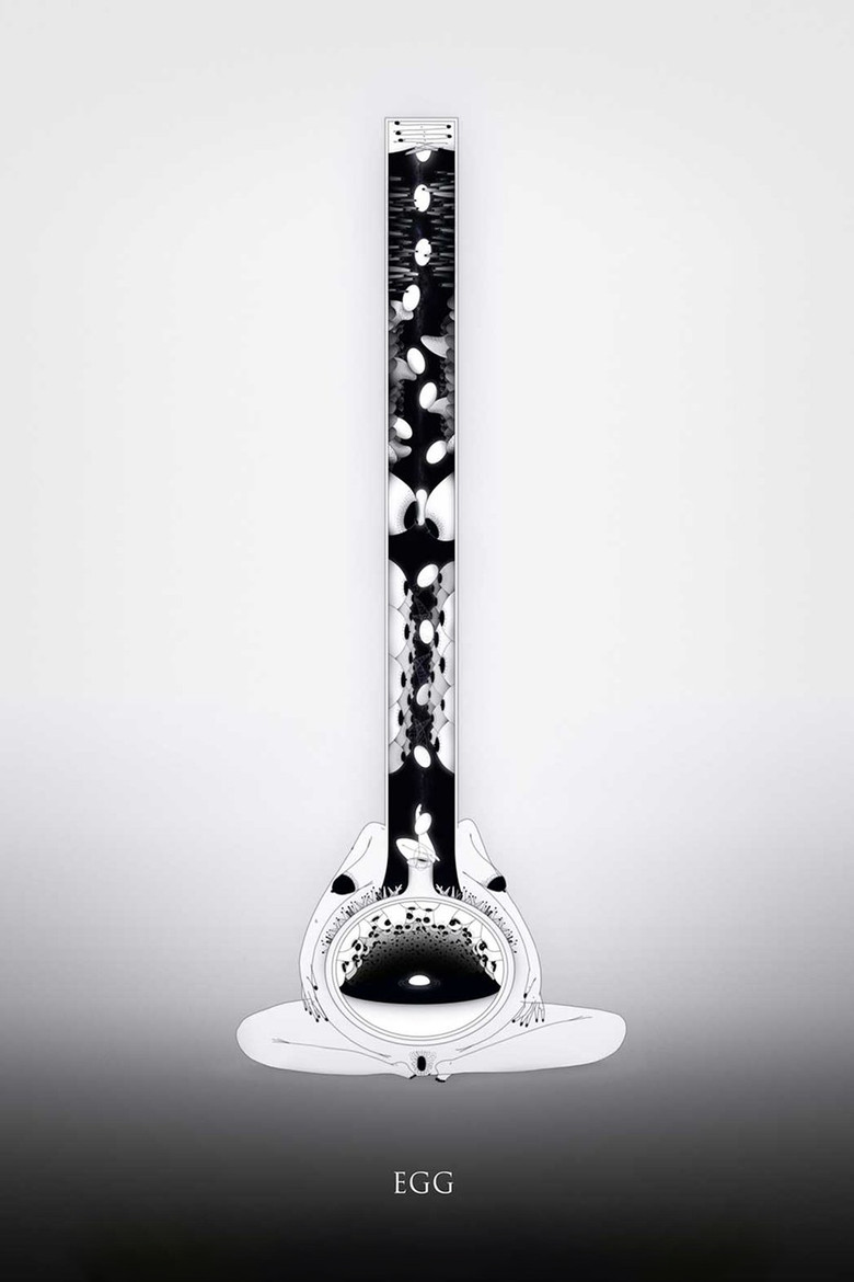 Egg poster background