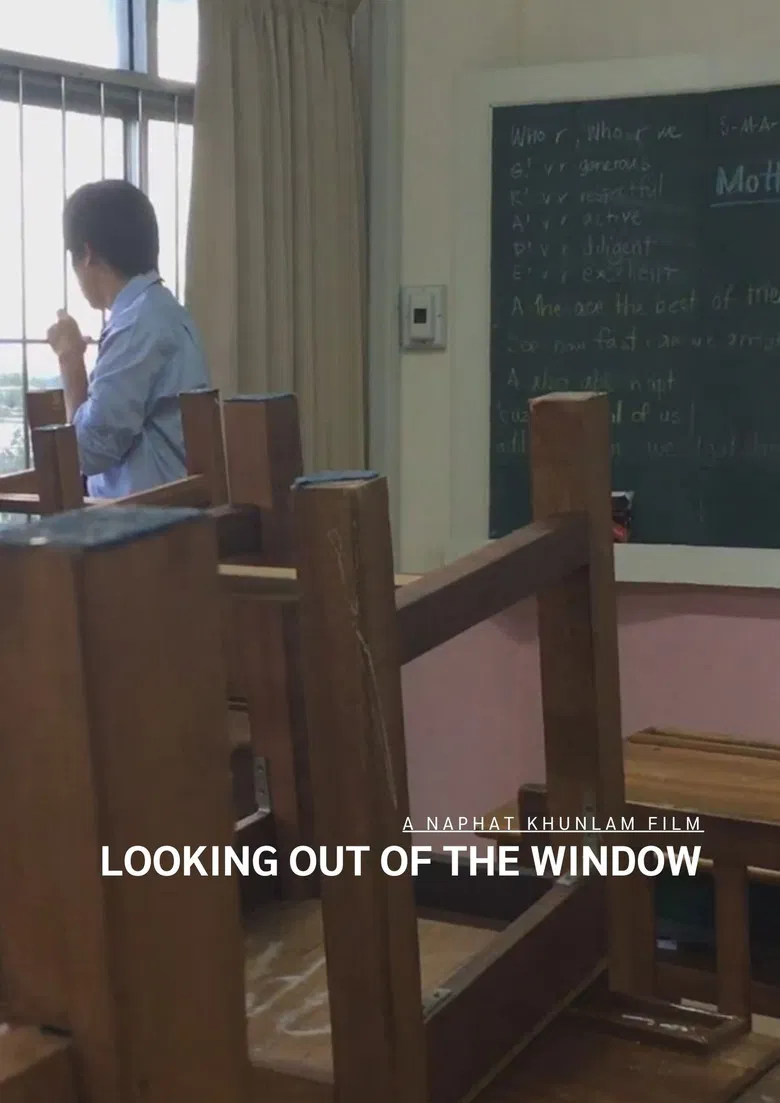 Looking Out of the Window poster background