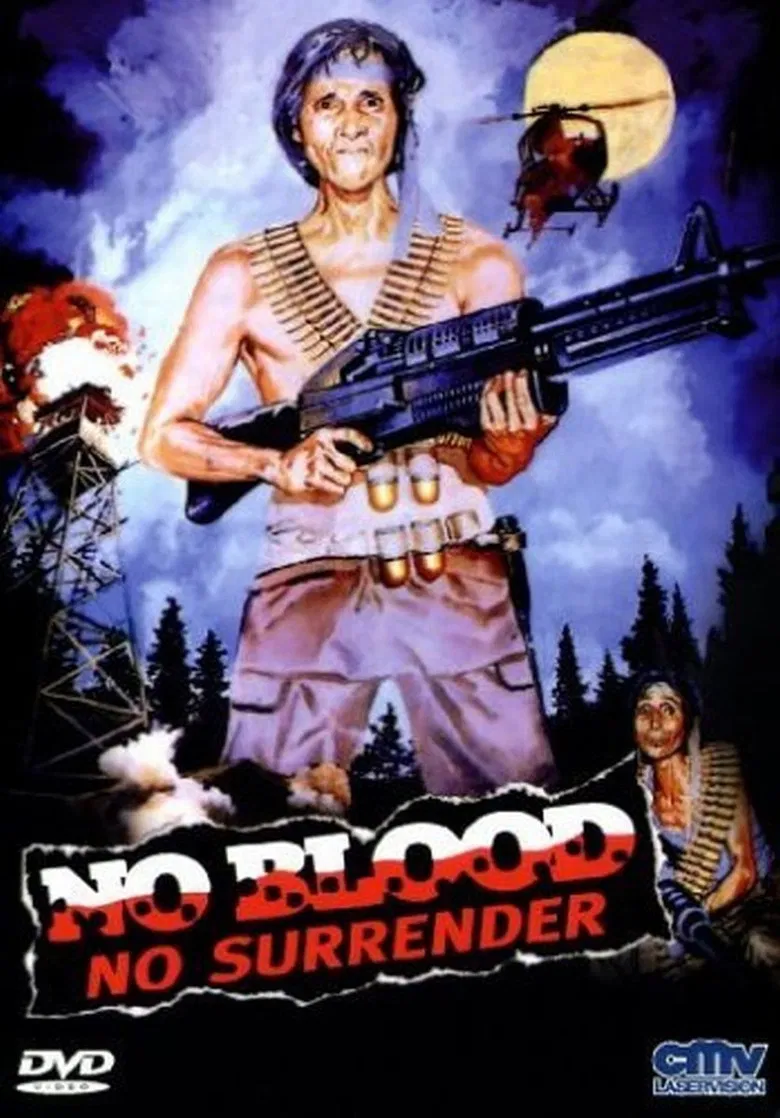 No Blood, No Surrender poster background