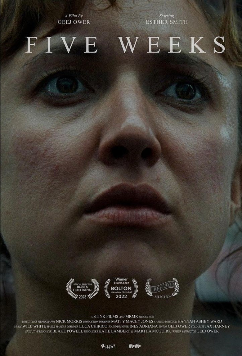 Five Weeks poster background