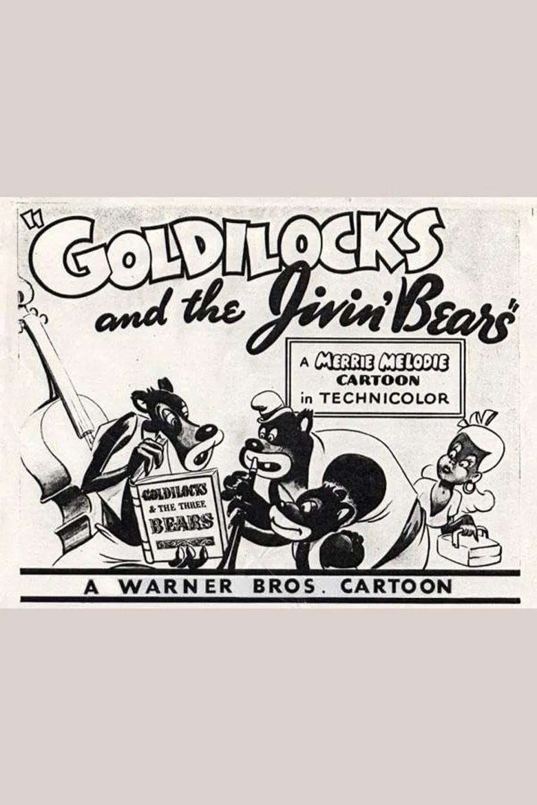 Goldilocks and the Jivin' Bears poster background