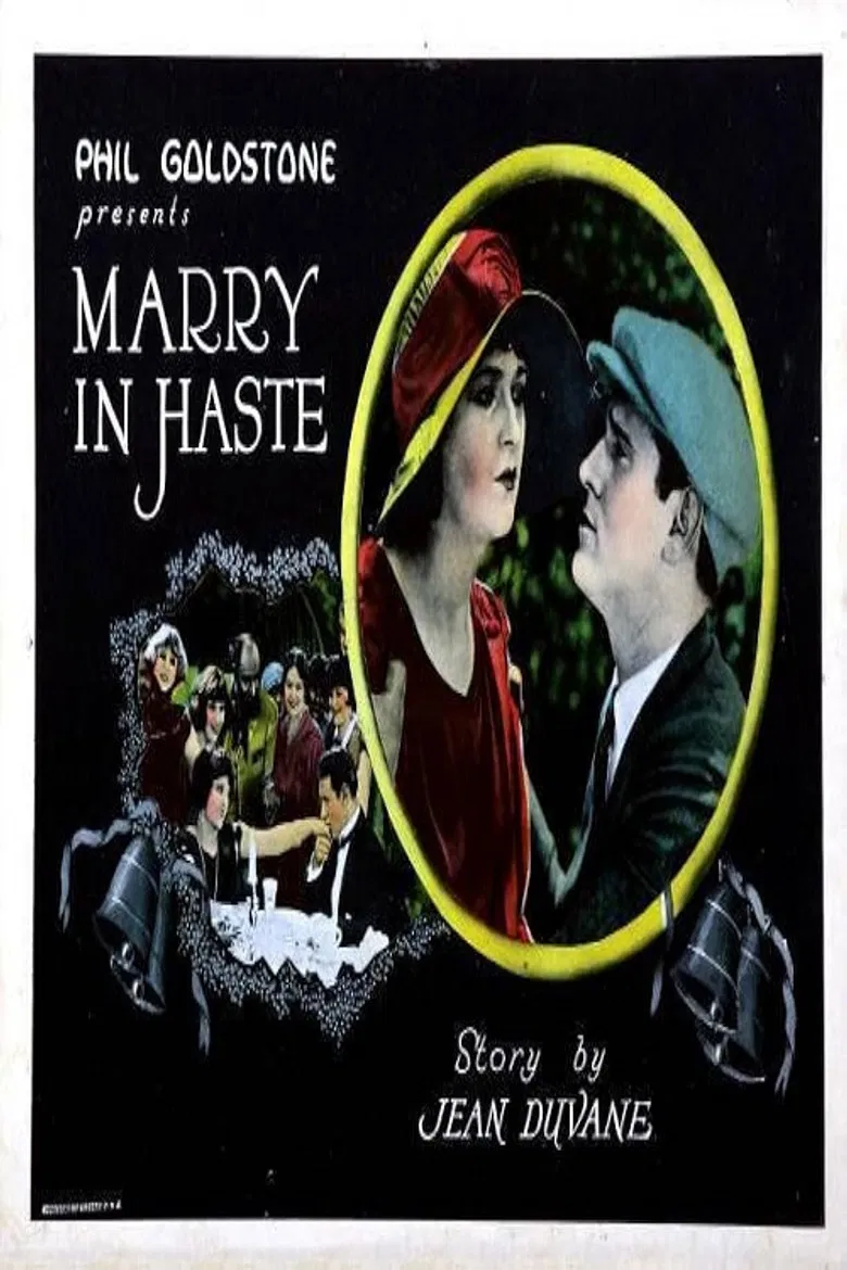 Marry in Haste poster background