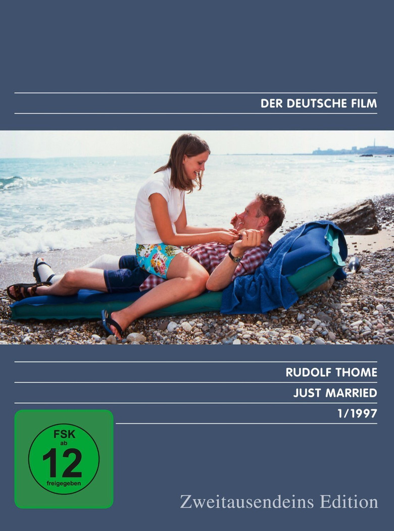 Just Married poster background