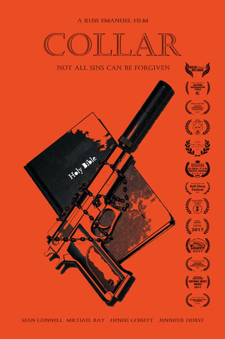 Collar poster background