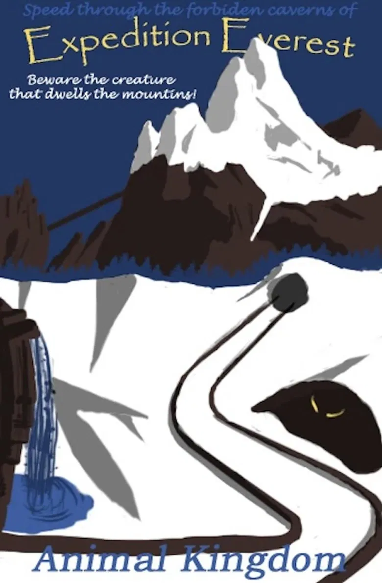 Expedition Everest: Journey to Sacred Lands poster background