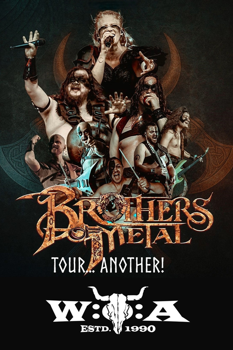 Brothers Of Metal Live at Wacken 2025 poster background