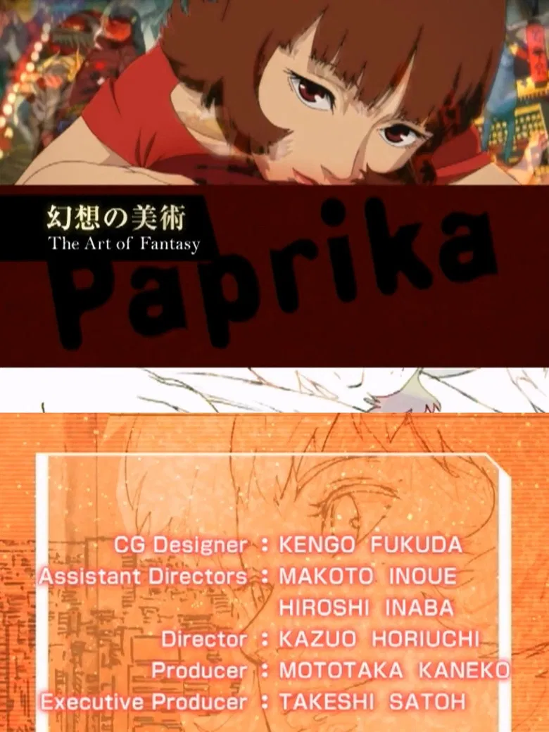 Paprika：The Art of Fantasy poster background