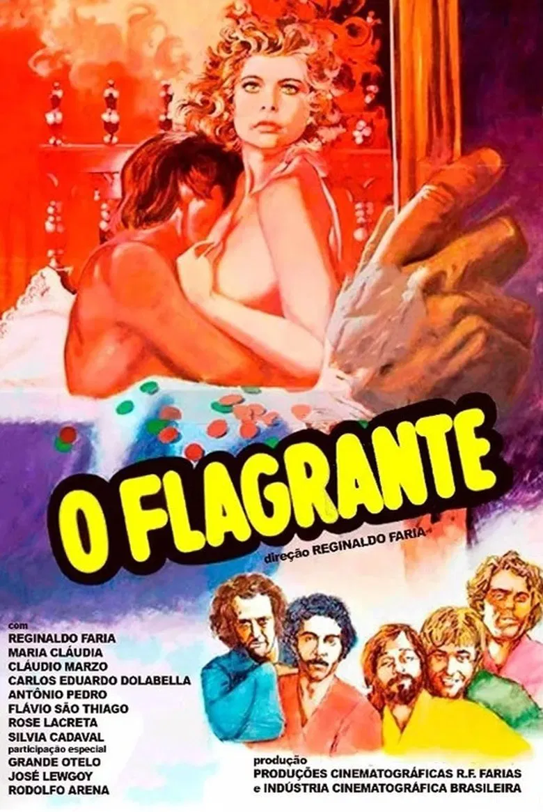 O Flagrante poster background