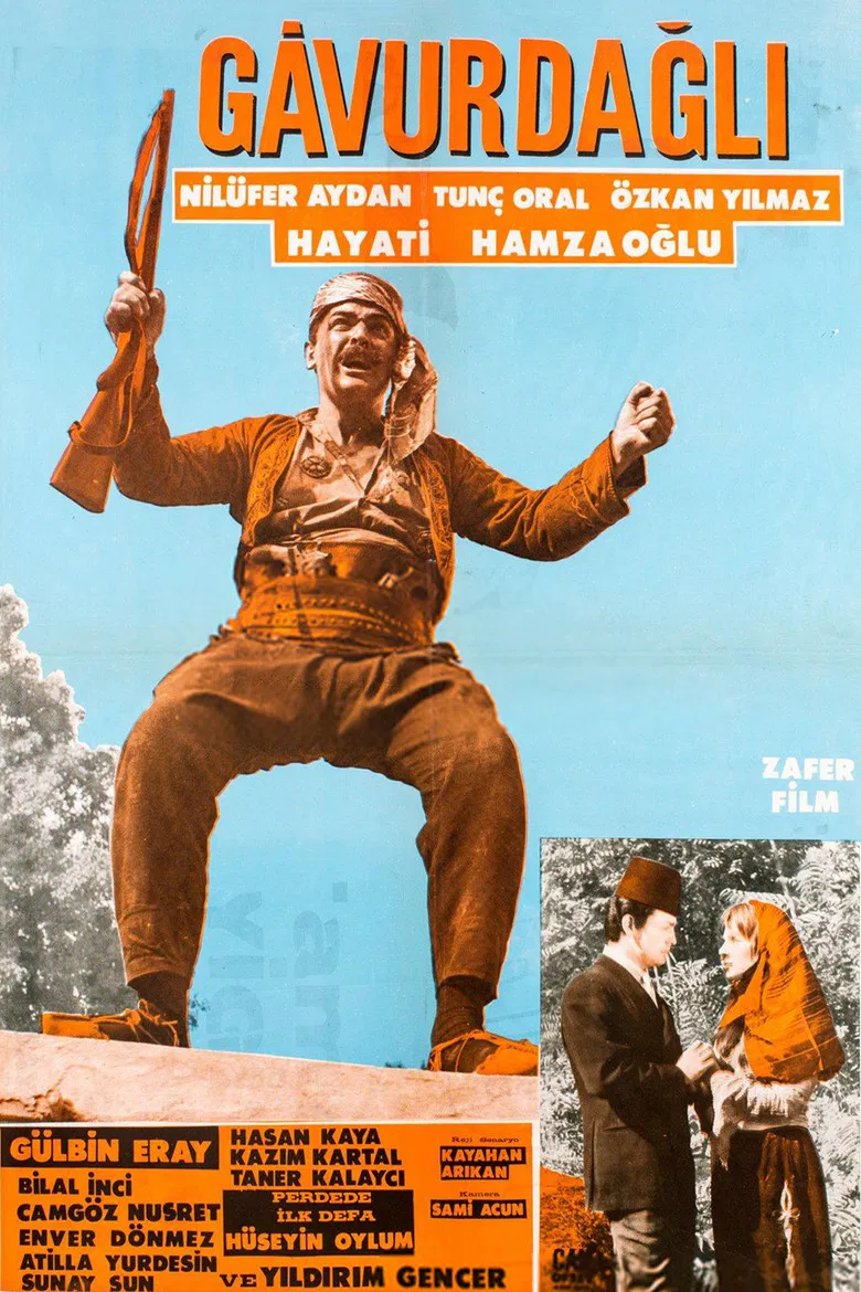Gavur Dağın Eşkıyası poster background