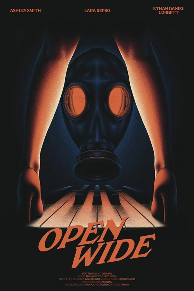 Open Wide poster background