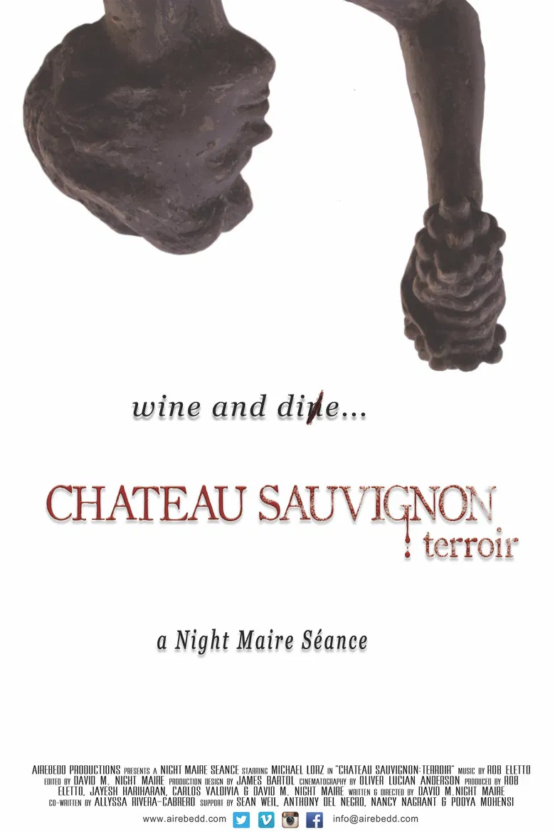 Chateau Sauvignon: terroir poster background