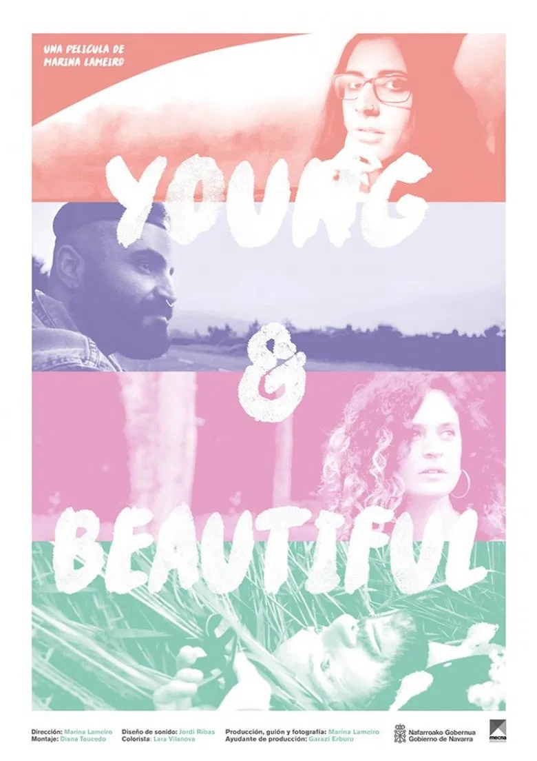 Young & Beautiful poster background