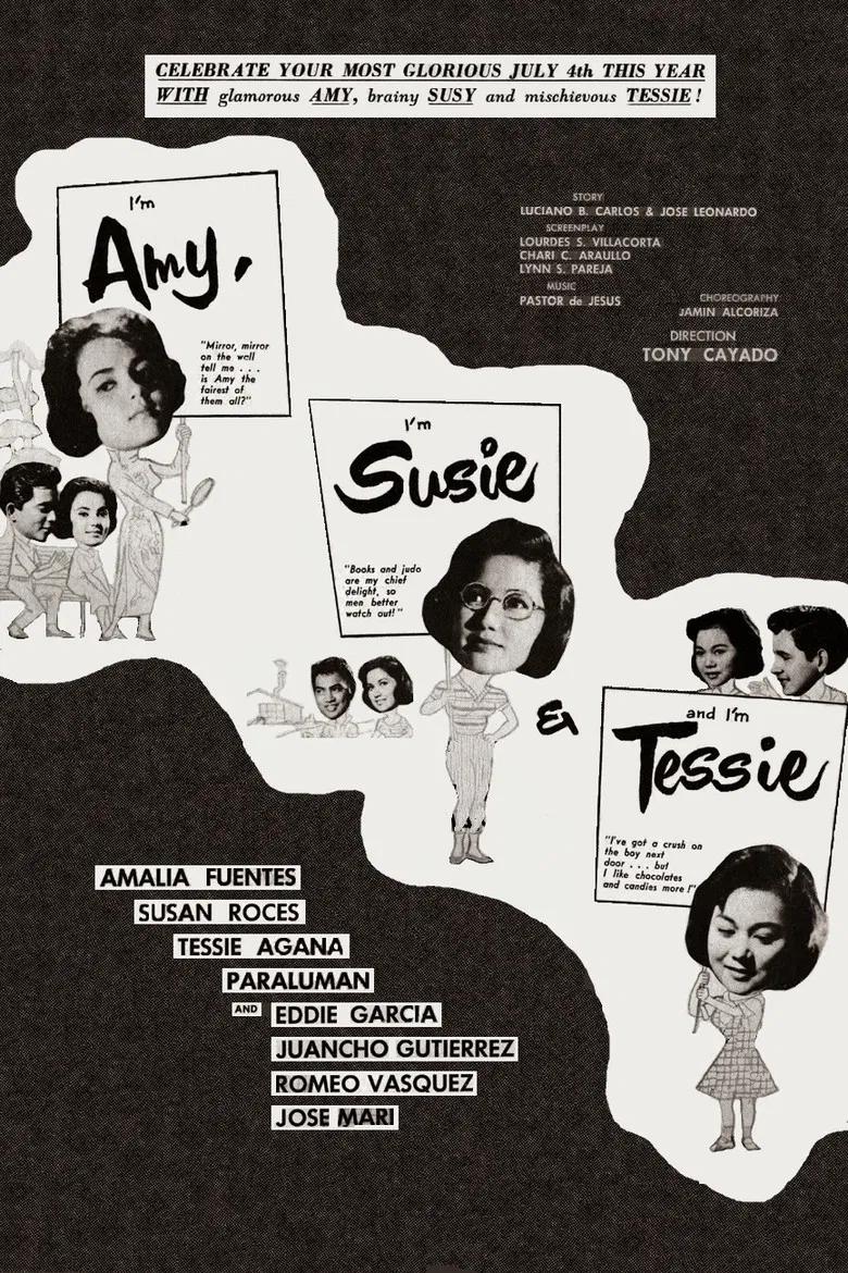 Amy, Susie and Tessie poster background