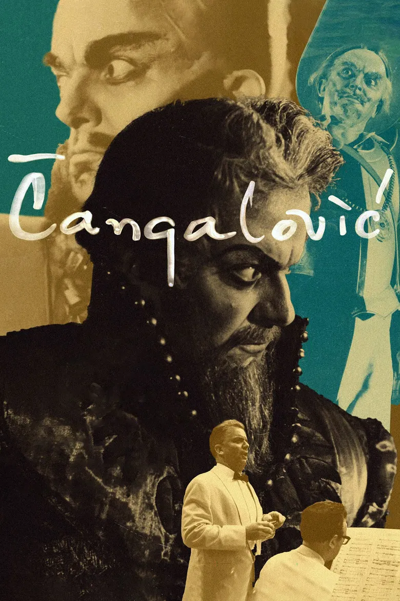 Cangalovic: A Lifetime of an Artist poster background