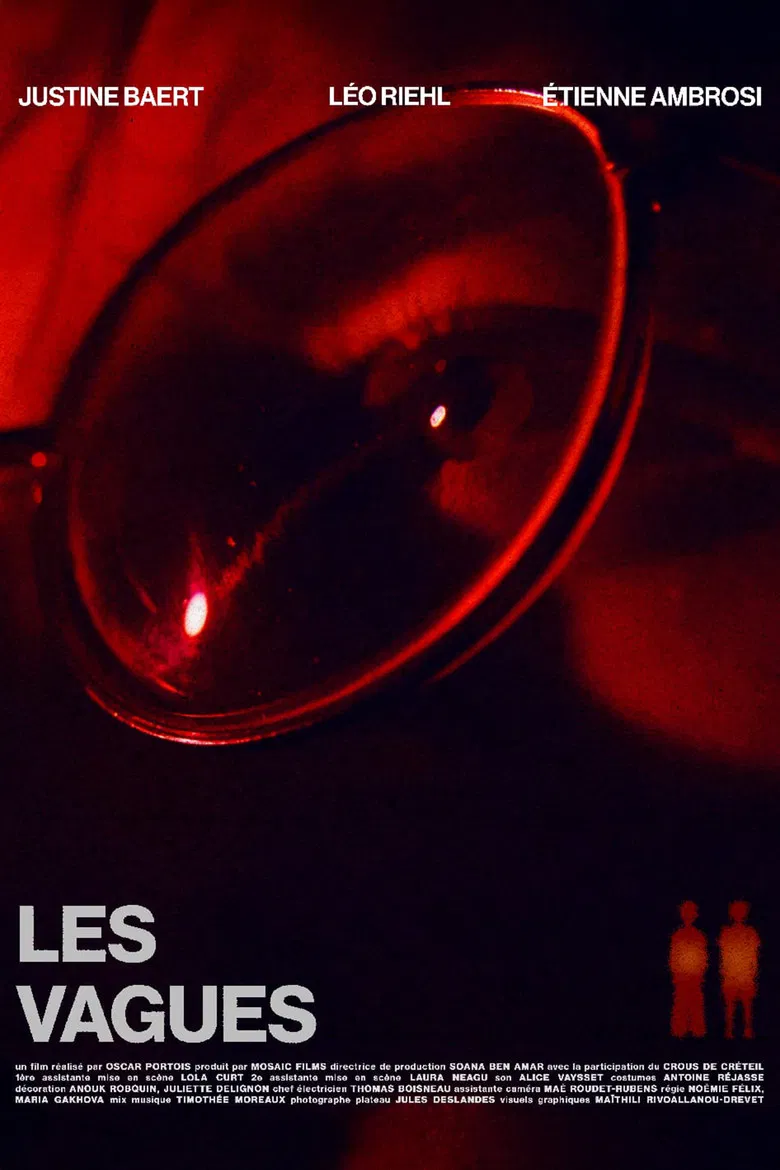 Les Vagues poster background
