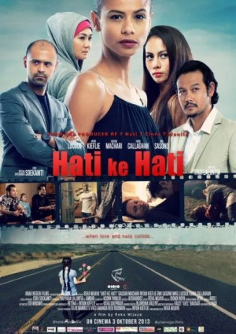 Hati ke Hati poster background