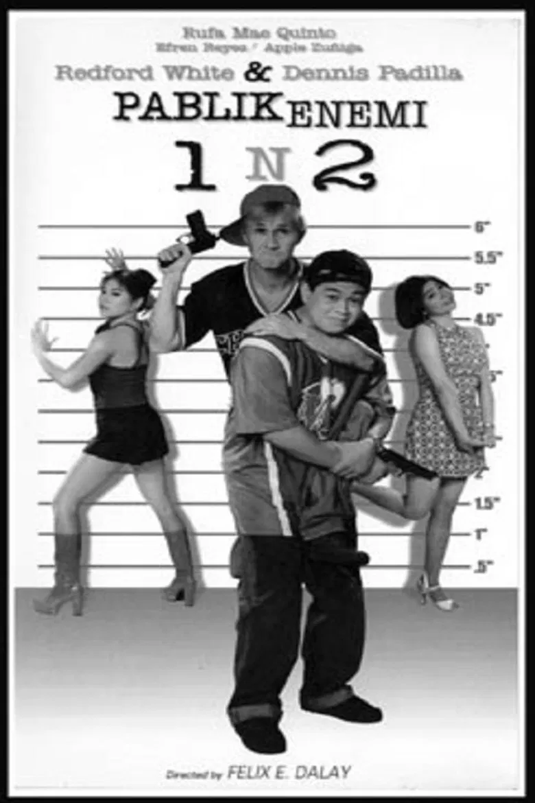 Pablik Enemi 1 n 2: Aksidental Heroes poster background