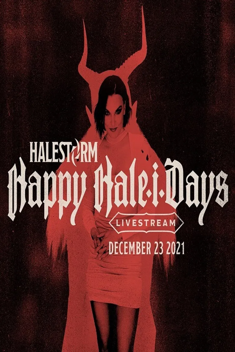 Halestorm - Happy Hale-I-Days poster background