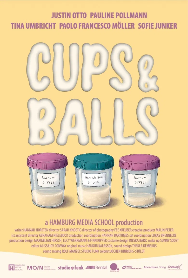 Cups & Balls poster background