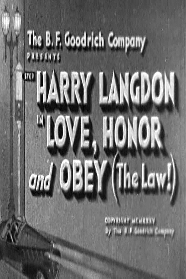 Love, Honor and Obey (the Law!) poster background