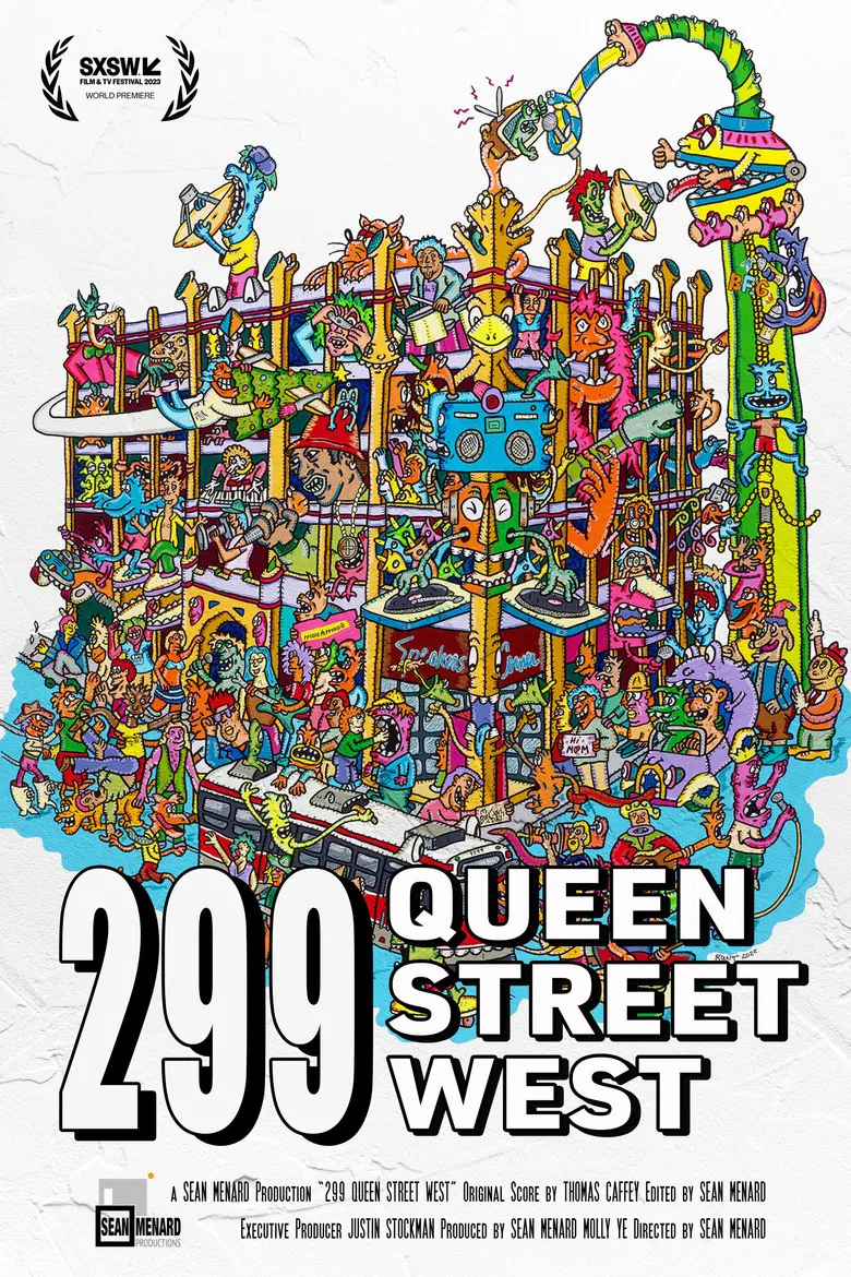 299 Queen Street West poster background