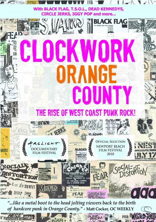 Clockwork Orange County poster background