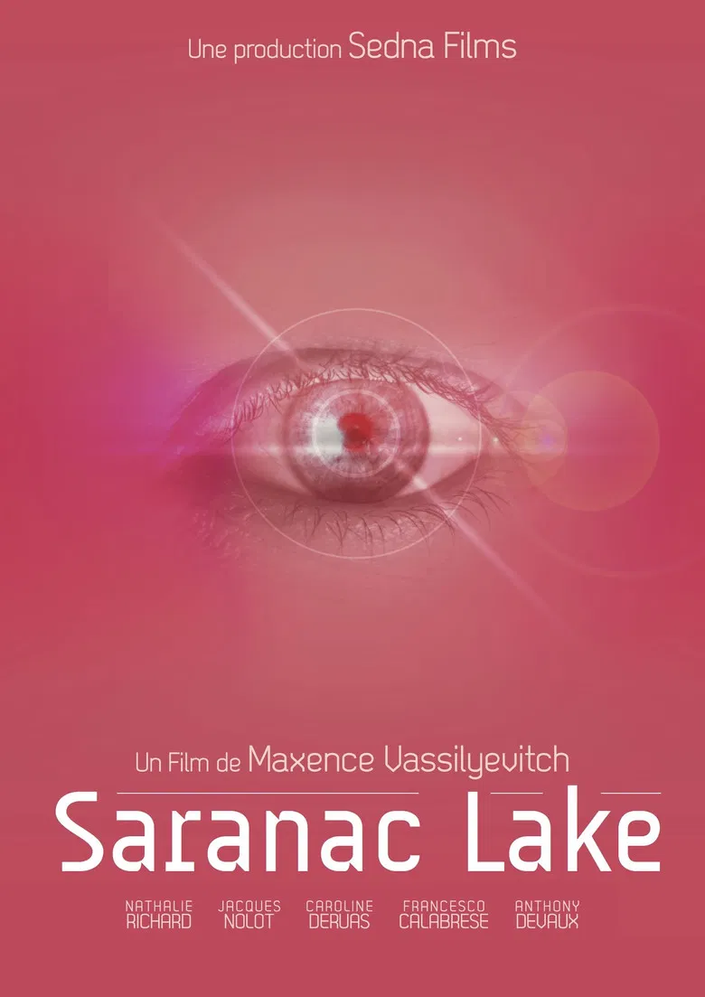 Saranac Lake poster background