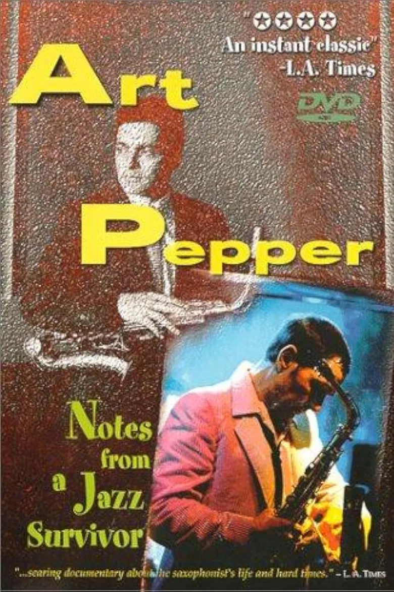 Art Pepper: Notes from a Jazz Survivor poster background