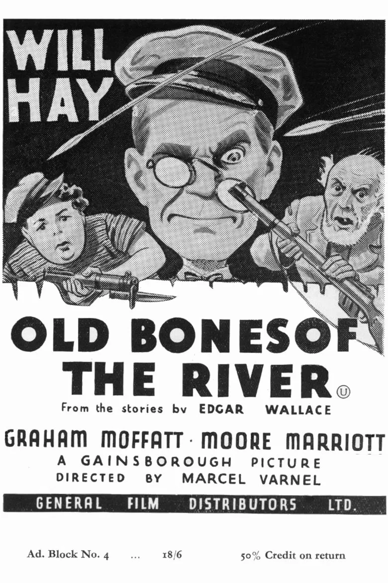 Old Bones of the River poster background