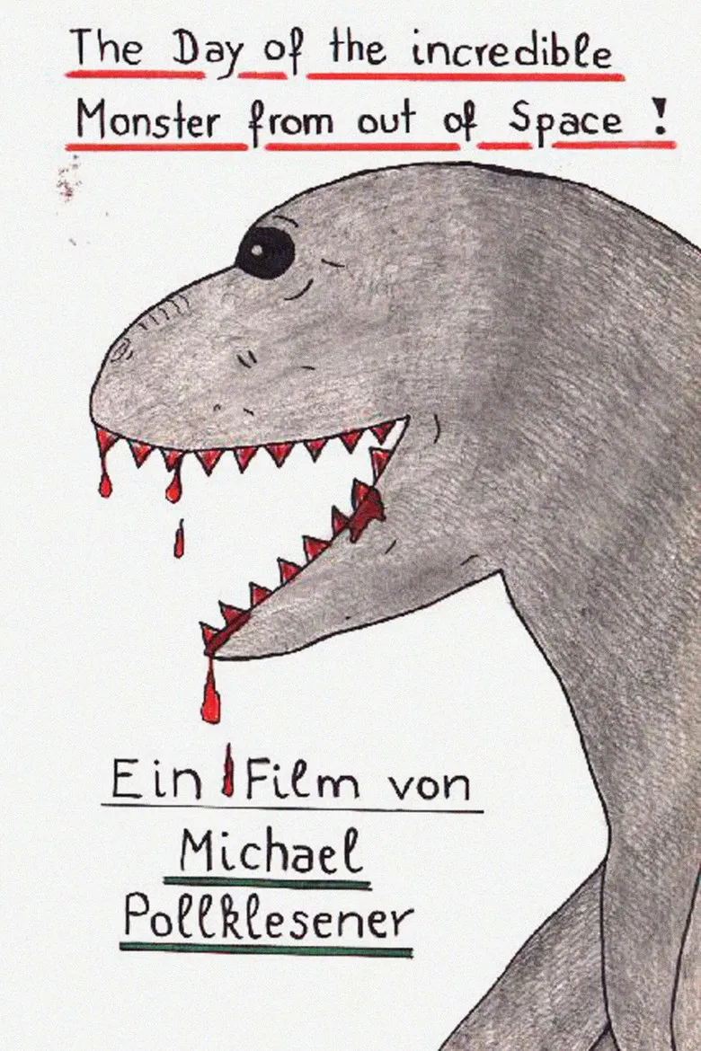 The Day of the Incredible Monster From Out of Space poster background