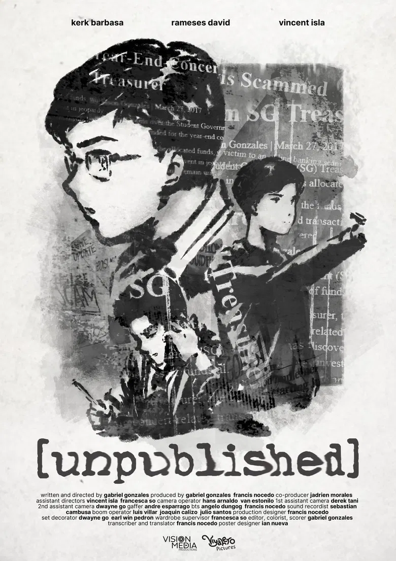 unpublished poster background