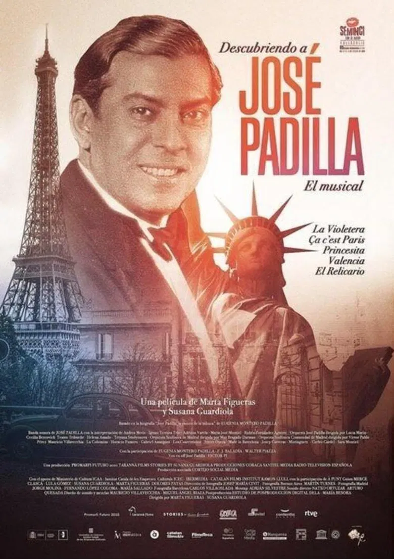 Descubriendo a José Padilla poster background