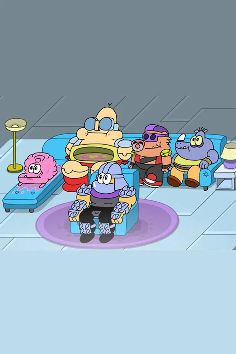 TMNT Team Up! - Big Daddy's TV poster background