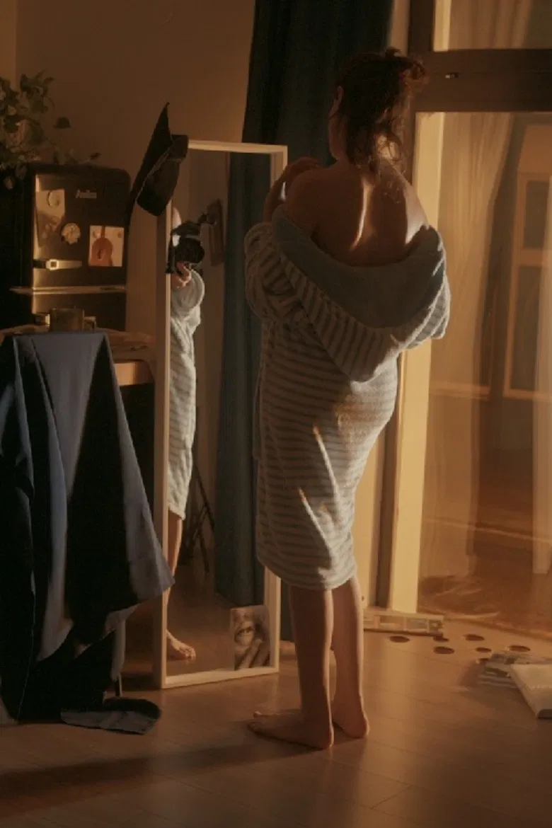 Only a Quarter poster background