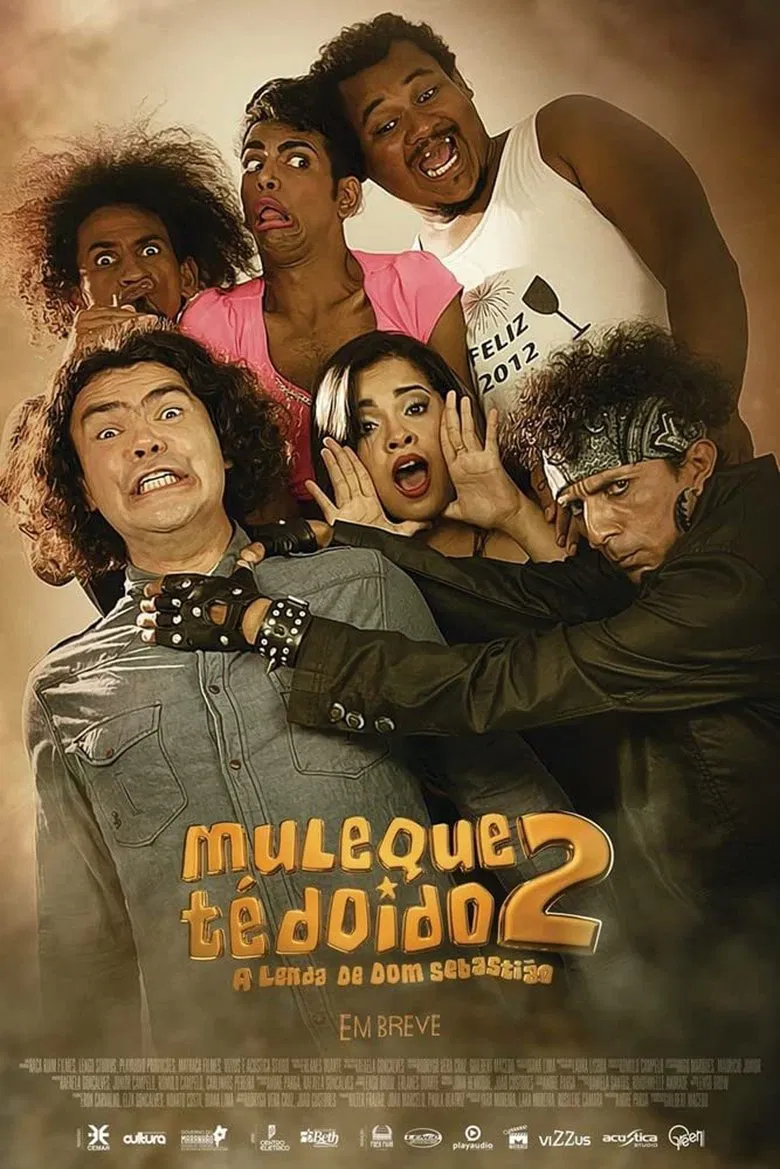 Muleque Té Doido 2: A Lenda de Dom Sebastião poster background