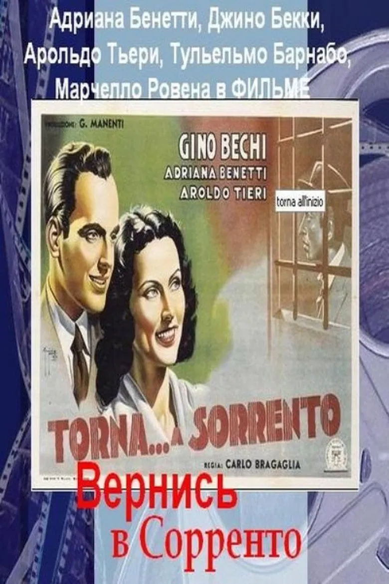 Torna a Sorrento poster background