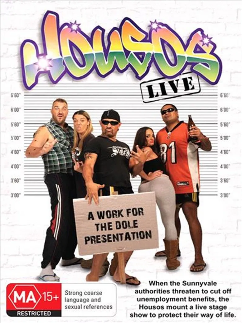 Housos Live poster background