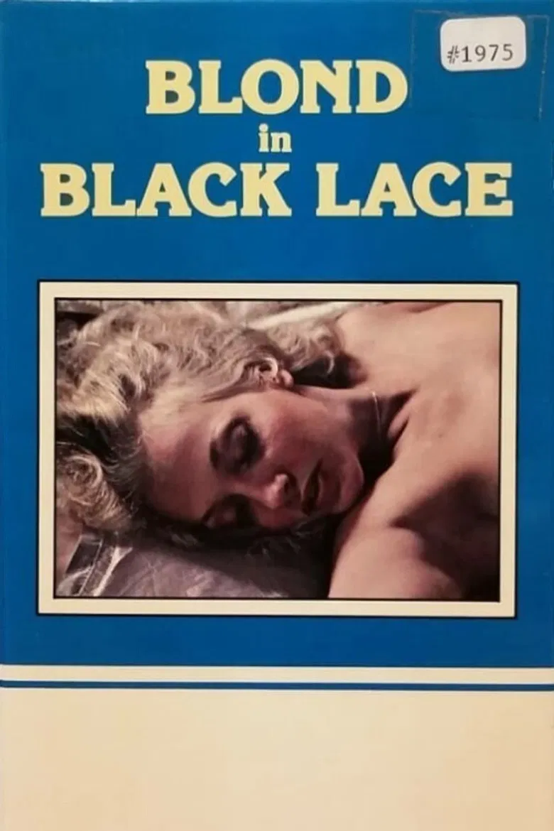 The Blonde In Black Lace poster background